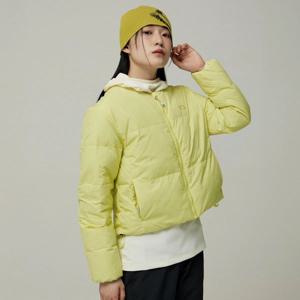 귀엽게 가볍게 따뜻하게  입기좋은 엘브 뮬라드 키루나 U넥 크롭 패딩JDW24023