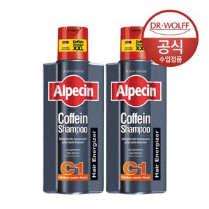 ★카페인 샴푸 C1 (모발 강화) 375ml x 2