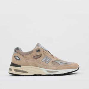 25SS 뉴발 991 V2 메이드 인 UK 쿠반 샌드 하버 미스트 남성 스니커즈 U991BE2
