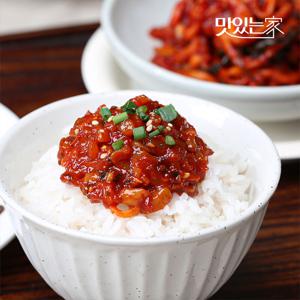 [이형욱장인]비빔오징어젓 비빔낙지젓 1kg 외