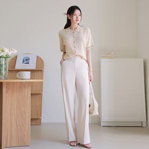 [CJ단독][최초가 79,000원]리에뜨 플루이드 세미와이드 팬츠