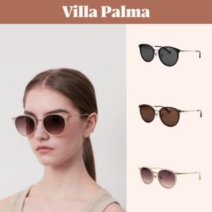 빌라 팔마 PMCB001 캐리 (Carrie) | VILLA PALMA 여성 아세테이트 티타늄 경량 패션 콤비 선글라스