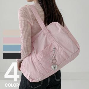 [브리치] 에이어패럴 /  빠른출고  발레코어 스퀘어 숄더백 나일론 보부상 가방 (4color)