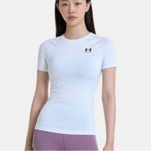 반팔티 XQ 1365460-100 여성 HeatGear 컴프레션 반팔