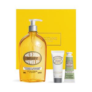 [롯데백화점](기프트) 아몬드 샤워 오일 500ml 세트 (+디럭스 2종)
