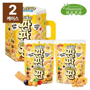 [하루견과] 심심풀이 짠짠짠 240gx2봉/오징어맛칩/바나나칩/군옥수수맛콘