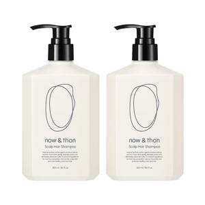 [2개 세트] 나우앤댄 약산성 두피 탈모 스칼프 헤어샴푸 300ml2개