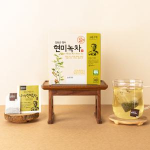 쌍계명차 김동곤 명인이 만든 현미녹차 40티백 2+1