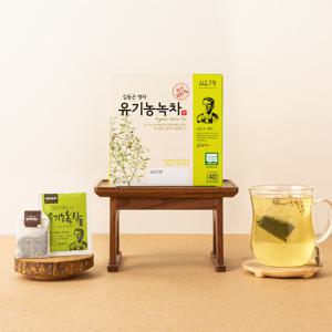김동곤 명인이 만든 유기농 녹차 40티백 2+1