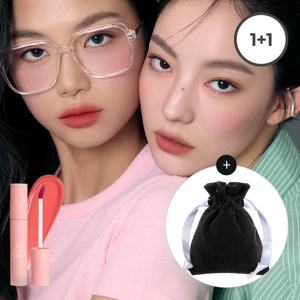 [1+1][NEW BLOOM 에디션 컬러 추가]블러 워터 틴트+화이트 스트링 파우치