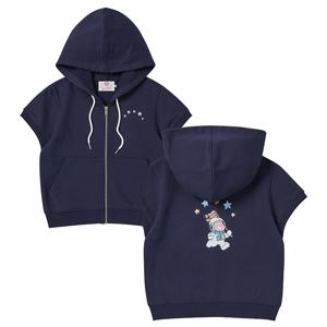 [최초가 89,000원] [WOMENS EDITION] 뉴 아폴로 케어베어 크롭 후드집업 네이비
