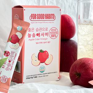 국내산 애사비 스틱 애플 사이다 비니거 사과식초 1+1