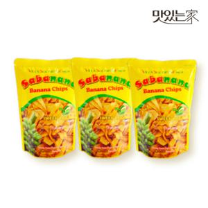 빌라소코로팜]사바나나 바나나칩 100g 3개입
