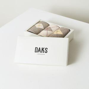 [선물포장/쇼핑백동봉]체크 포인트 면혼방 여성중목 3족세트 DBSS5E703