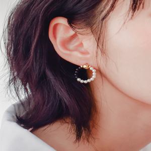 [비쥬주앙] 스와로브스키 베이비 진주 귀걸이