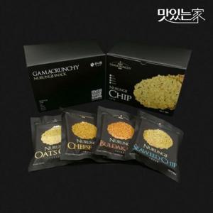 [가마크런치] 누룽지칩 30g 10개입 4종 택 1 ( 귀리칩, 치즈칩, 불닭칩, 김칩 )