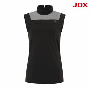여성 메쉬절개 슬리브리스(X1TSU6578BK)