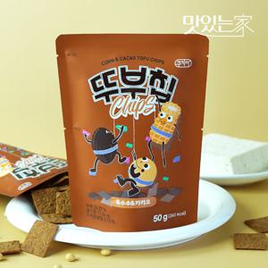 국내산 두부로 만든 맛있는 두부과자 뚜부칩 옥수수&카카오 7봉