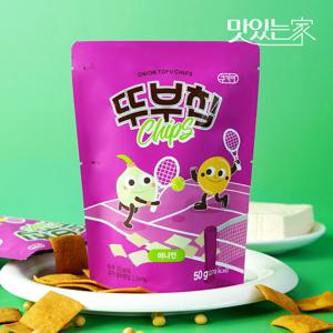 국내산 두부로 만든 달콤단백 두부과자 뚜부칩 어니언 7봉
