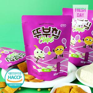 국내산 두부로 만든 달콤단백 두부과자 뚜부칩 어니언 20봉