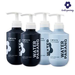 워터파랑 샴푸 500ml 2개 + 컨디셔너 500ml 2개