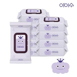 아이수 크라운몬스터 물티슈 캡형 70매 x 10팩
