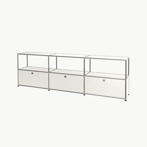 [정품 병행수입]  Haller_유에스엠할러 2x3 TV Table 3 door 뒷면 오픈 모델 모듈가구