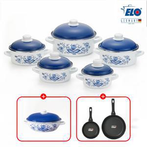 [파티웍세트]ELO 쯔비벨무스터 IH 법랑냄비 5종 풀세트