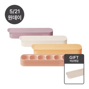 이중밀폐 실리콘 토핑 이유식 큐브 30ml 6구 3개 세트