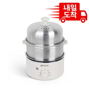 [내일도착] 계란찜기/스텐/2단/타이머 KA-8125C2