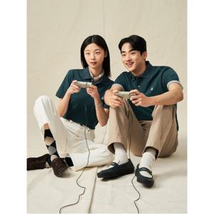 [Essential] 수피마 코튼 피케 티셔츠 - 그린 (BC5242E11M)