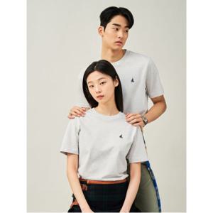 [Essential] 수피마 코튼 라운드넥 티셔츠 - 아이보리 (BC5242E120)