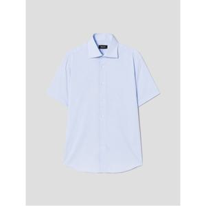 모달 솔리드 레귤러핏 드레스 셔츠  스카이 블루 (GA5465MR1Q)