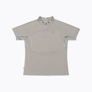 머렐 하이크 여성 매쉬패치 반집 반팔티 M24M2-WHT102-LGY