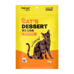 더캣 캣츠 디저트 참치 & 연어 비트 40g + 쥬크루 인형 (주문서당 1인 1개 한정)