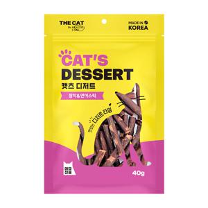 더캣 캣츠 디저트 참치 & 연어 스틱 40g + 쥬크루 인형 (주문서당 1인 1개 한정)
