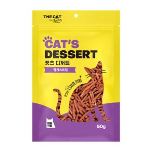 더캣 캣츠 디저트 참치 스트립 50g + 쥬크루 인형 (주문서당 1인 1개 한정)