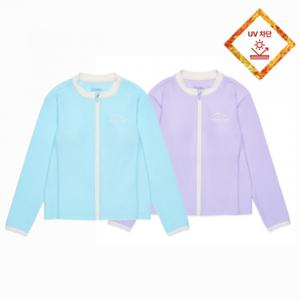 [내셔널지오그래픽키즈] K252GRG420 여아 래쉬가드 풀집업 수영복
