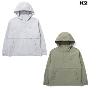 K2 남여공용 세미오버핏 스내피 아노락 여름 바람막이 자켓 KMM23145