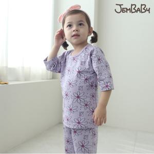 7부 내의 수피마 스판 라인꽃(JB7SMRIF-09)