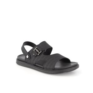 남성 샌들  굽 3CM Q19028_BLACK 블랙