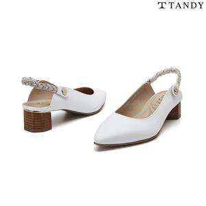 탠디  여성 슬링백 구두 굽 4CM 720085 C-1123