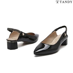 탠디  여성 슬링백 구두 굽 4CM 720085 CK-101