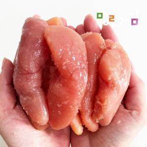 부산명품수산물인증 저염숙성 백명란 1kg(500g,2통) 명란게임 프리미엄 선상동결 명란
