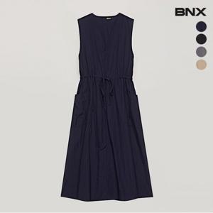 정상가:69,000원 | 브이넥 허리 끈 뷔스티에 롱 원피스 (BV1OP031L0)