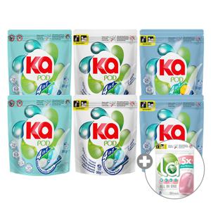캡슐세제 35개입 x2팩 + 엘에이 캡슐세제 30개입 1팩 [총 100개입]