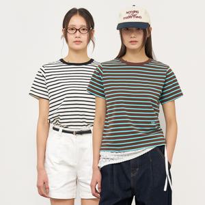 27번 레귤러 스트라이프 반팔티 [3COL] /WBE2L01542