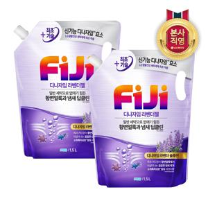 피지 디나자임 딥클린 라벤더젤 실내건조 액체세제 1.5L 라벤더향 x 2개 [일반/드럼]택1