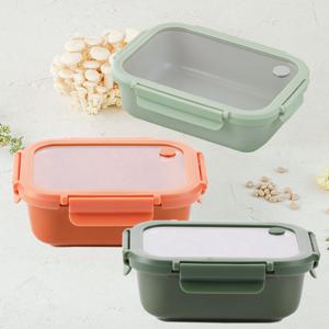 틴트 전자레인지용 도자기 밀폐용기 1350ml 택1