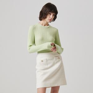 [최초가:239000원] 나이스클랍 트위드 미니 스커트 N232MWS356
